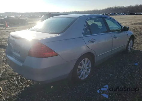 2007 Honda Accord Se from USA, damaged, VIN 1HGCM66437A044854
